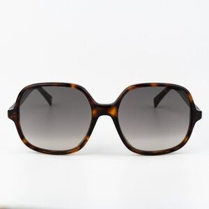 NEW Celine CL40244U 52F CELINE THIN Havana Gradient Women Geometric Sunglasses